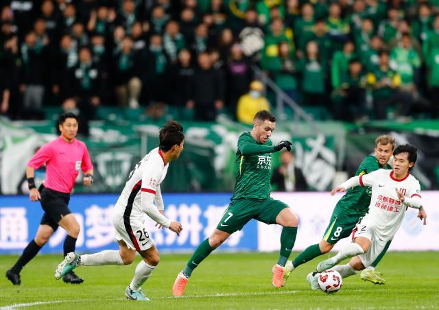 工体首演平局魔咒难破 国安蓉城皆不满意比赛结果